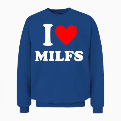 Ich Liebe Milfs Unisex Sweatshirt - Royal