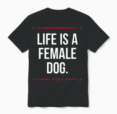 Funny Saying. Unisex T-Shirt - Black