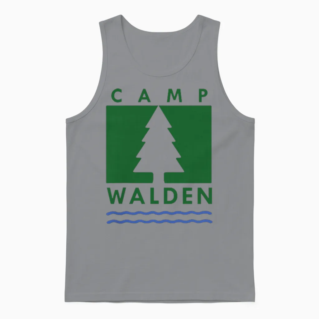 Camp Walden for Girls Costume Unisex Tank Top in Sport Grey