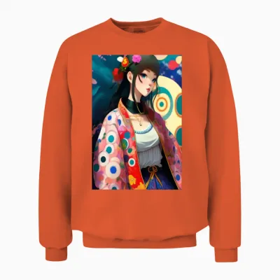 Poster Unisex Sweatshirt - Orange
