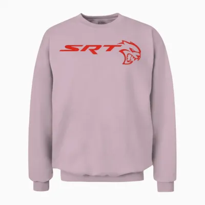 Dodge Srt Hellcat T-Shirt, Black, S Unisex Sweatshirt - Light Pink