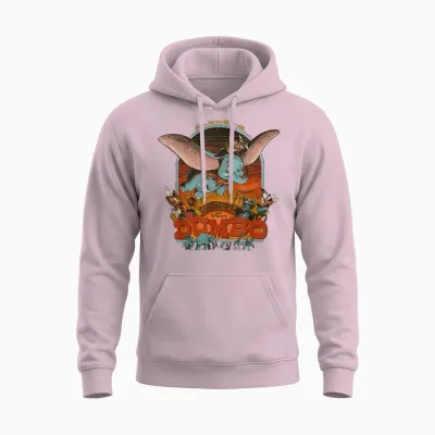 Disney 100 Anniversary Dumbo Artists Series D100 Unisex Hoodie - Light Pink