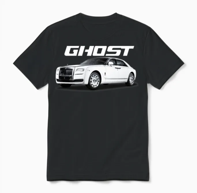 Rr Ghost Halloween Gift Unisex T-Shirt in Black