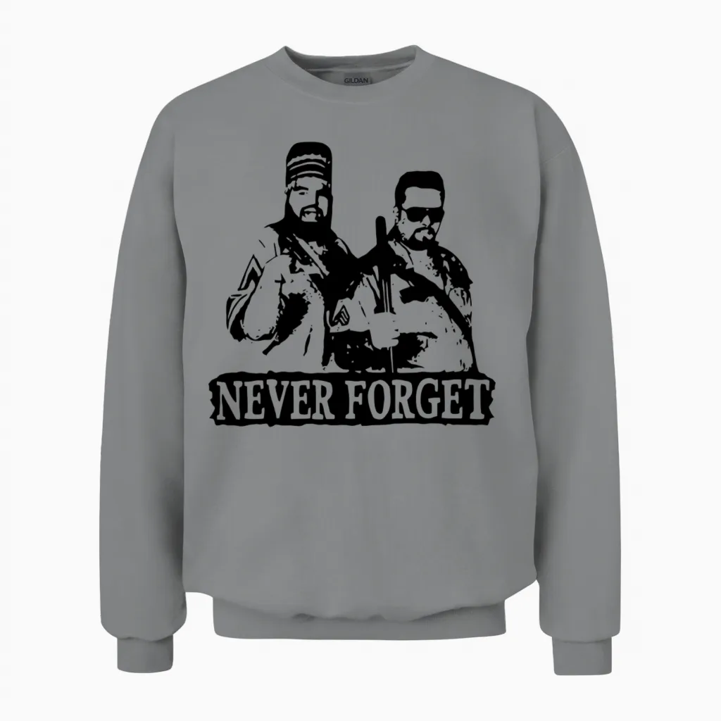 Twin Towers Unisex Sweatshirt in Sport Grey