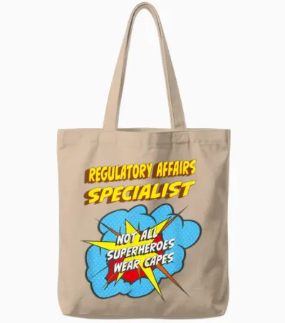 Funny Superhero Affairs Specialist Tote Bags - Natural