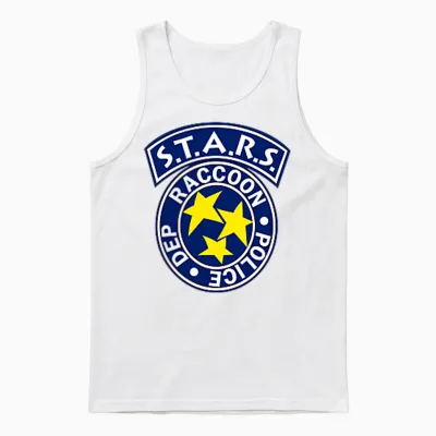 Resident Evil S.t.a.r.s. Unisex Tank Top - White