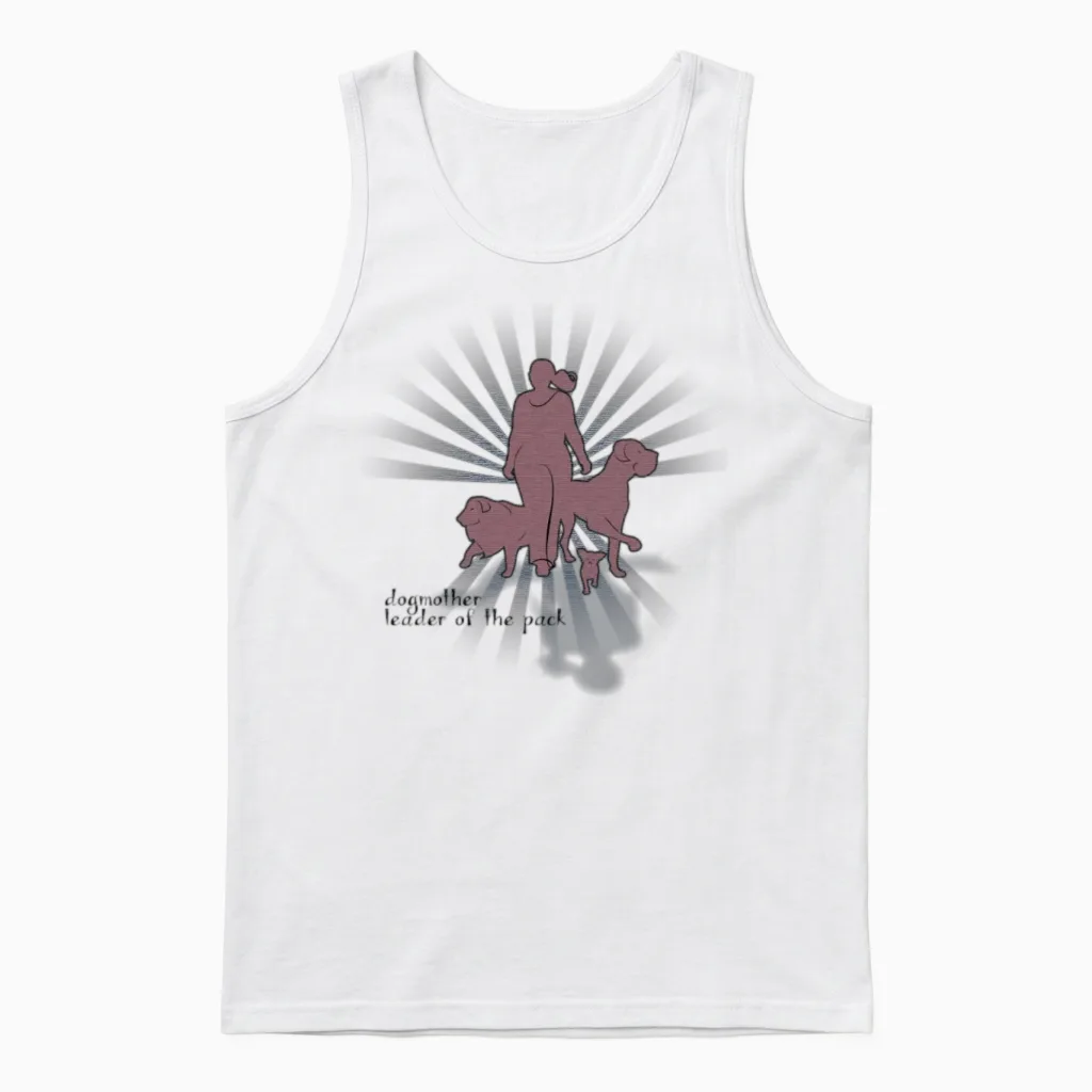 Dogmother - Pack Unisex Tank Top in White