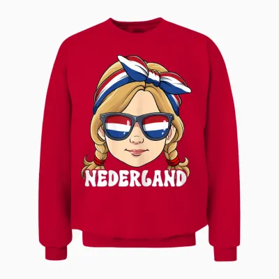 Holland Niederlande Nederland Unisex Sweatshirt - Red