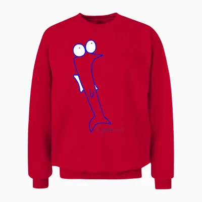 Roach - Piscis Rutilus Unisex Sweatshirt - Red