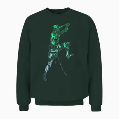 Boulder-T-Shirt Für Kletterer | Jungen Klettern Unisex Sweatshirt - Forest