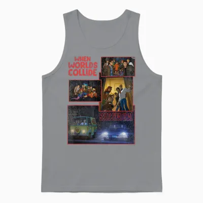 Scooby-Doo Scoobynatural When Worlds Collide Unisex Tank Top - Sport Grey