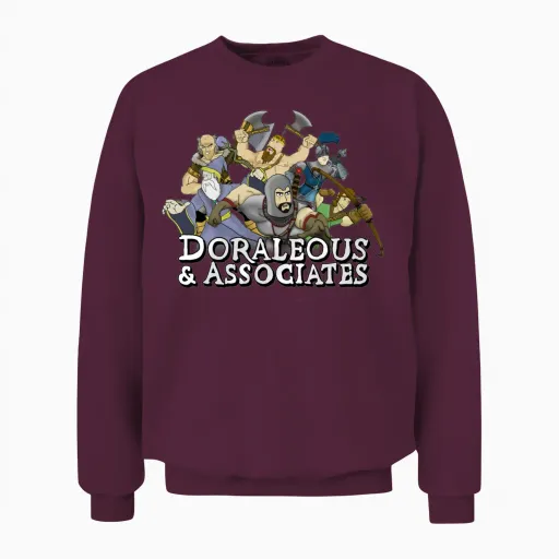 Doraleous & Associates T-Shirts Unisex Sweatshirt - Maroon