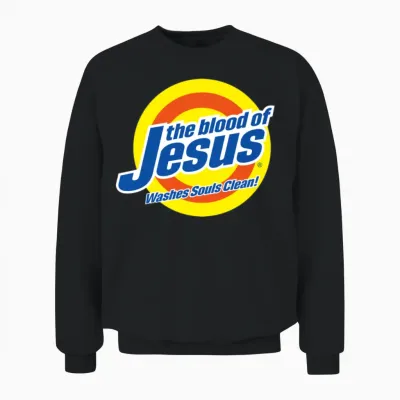Blood of Jesus Christ Unisex Sweatshirt - Black