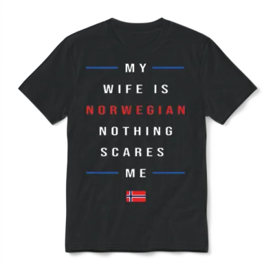 Norway Norwegian Oslo Viking Unisex T-Shirt - Black