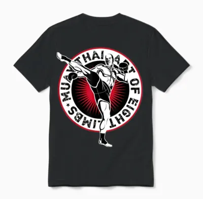 Muay Thai Muay Thai Limbs Muay Thai Boxing Art Unisex T-Shirt - Black