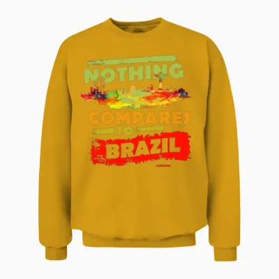 Brazil Rio De Janeiro South America Gift Unisex Sweatshirt - Gold