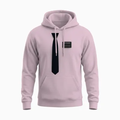 Mormon Missionar Kostüm, Pyjama, Lds ältere Krawatte & Namensschild Unisex Hoodie - Light Pink