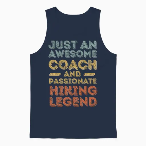 Coach Hiking Legend Retro - & Outdoors Unisex Tank Top in Navy