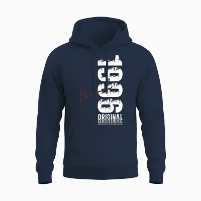 30 Ans Anniversaire Homme Cadeau Mars 1996 Vintage Unisex Hoodie - Navy