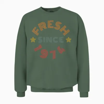 Fresh Since 1974 Unisex Sweatshirt - Military Green