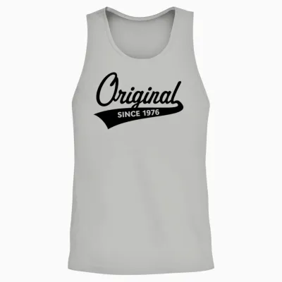 Original Since 1976 (year of Birth, Birthday / B) Unisex Tank Top - Ash