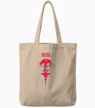Official Muse the Wow! Signal Ascending Satellite Tote Bags - Natural