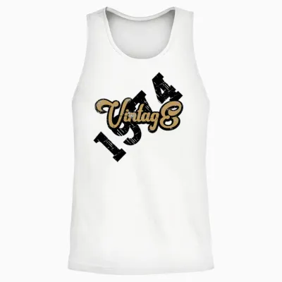 1974 Vintage Unisex Tank Top - White