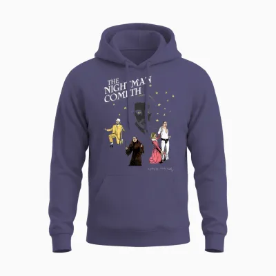 It's Always Sunny in Philadelphia the Nightman Cometh Play Unisex Hoodie - Heather Sport Dark Navy
