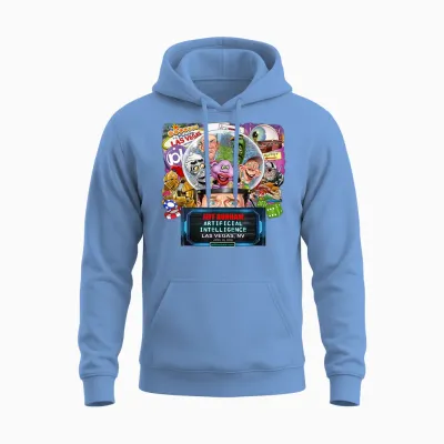 Jeff Dunham Las Vegas, Nv (2026) Unisex Hoodie - Carolina Blue