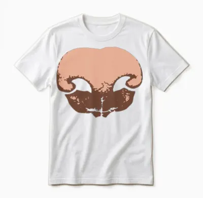 Giant Dog Nose Unisex T-Shirt - White