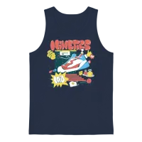 Nineties 90s Kid Retro Unisex Tank Top - Navy – 1