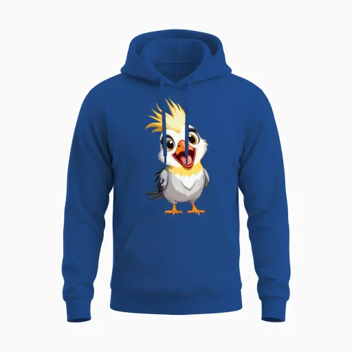Funny Cockatiel Unisex Hoodie - Royal