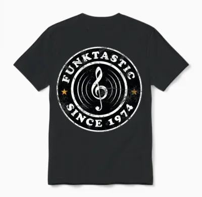1974 Vintage 50th Birthday Unisex T-Shirt - Black
