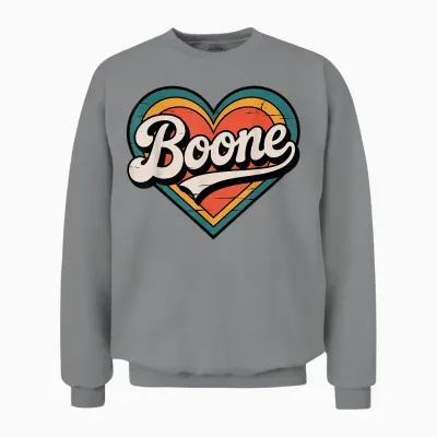 Boone Lover Shirt for Men Women Boys Girls Unisex Sweatshirt - Sport Grey