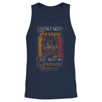 Dog Dog Sports Dog Owners Guard Dog Unisex Tank Top - Navy – 2