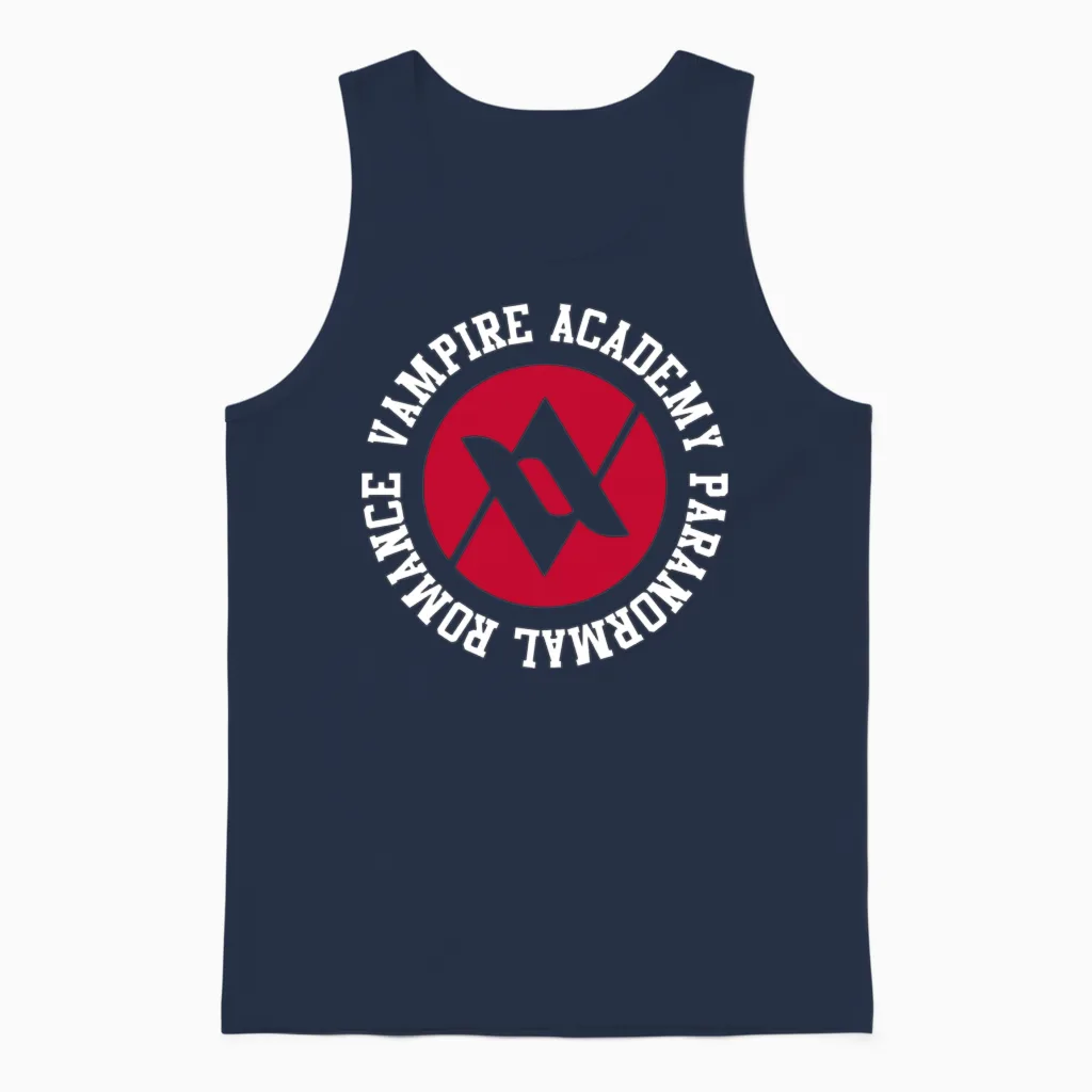 Vampire Academy Unisex Tank Top in Navy