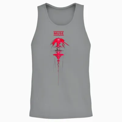 Official Muse the Wow! Signal Ascending Satellite Unisex Tank Top - Sport Grey