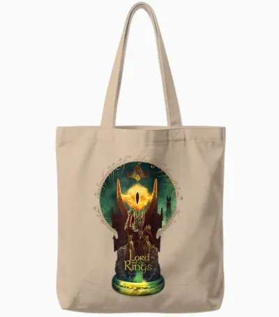 Wb 100: the Lord of the Rings the Eye of Sauron Tote Bags - Natural