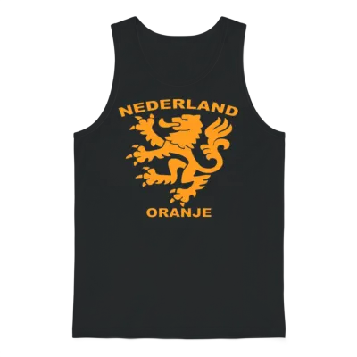 Holland Netherlands Football Soccer Jersey Gift Te Unisex Tank Top - Black