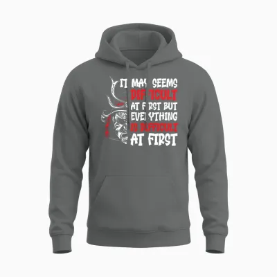 Japan Aikido Judo Japanese Unisex Hoodie - Graphite Heather