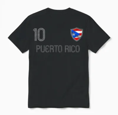 Puerto Rico Unisex T-Shirt - Black
