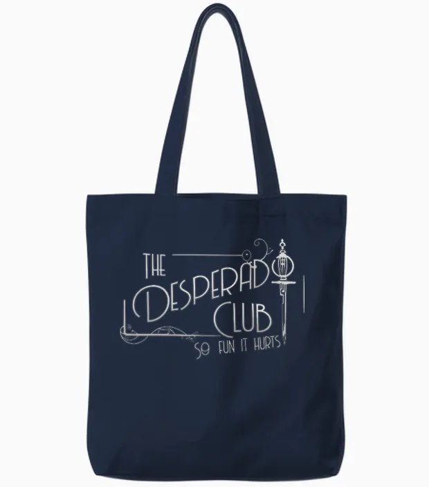 (2 Sided) Tote Bags in Navy