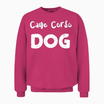 Cane Corso Dog - Dogs Unisex Sweatshirt - Heliconia