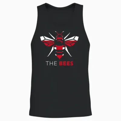 Brentford Fc England X Bees Unisex Tank Top - Black