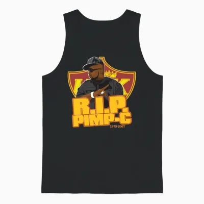 R.i.p. Pimp-C Ugk Unisex Tank Top - Black