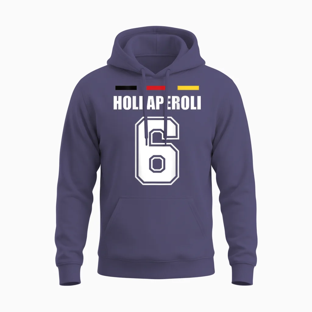 Funny Name Germany Jersey for Mallorca and the Party Unisex Hoodie in Heather Sport Dark Navy
