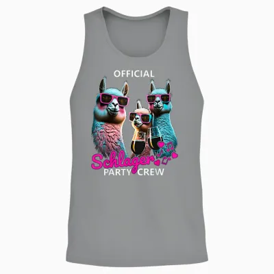 Party Hase Outfits Für Party Und Kneipentour Official Schlager Party Crew Unisex Tank Top - Sport Grey