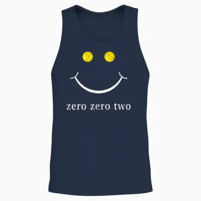 Zero Zero Two Pickleball Unisex Tank Top - Navy