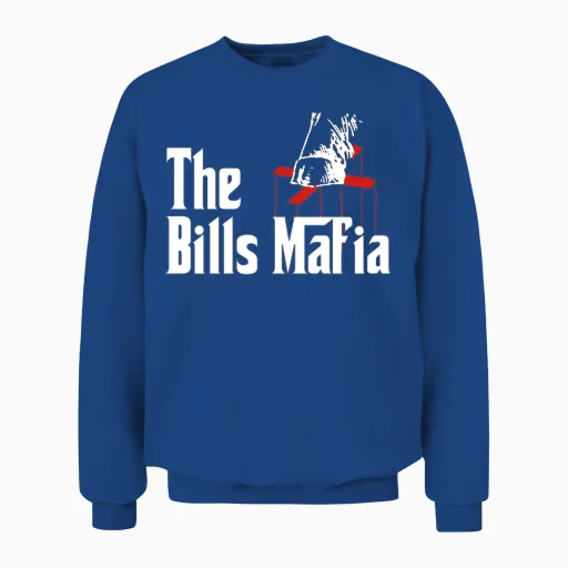 The Bills Mafia Unisex Sweatshirt in Royal