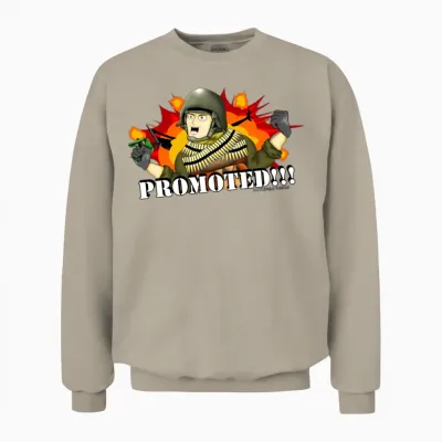 Promoted! Hank & Jed Unisex Sweatshirt - Sand